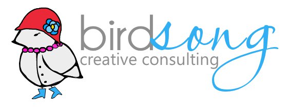 BirdSong Custom Bird Logo Design