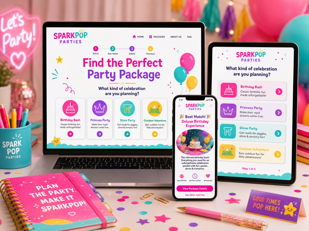 find the perfect party package find the perfect party package